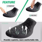 For Harley Softail Fxst Flst W 200mm Tire 06-17 Short Rear Fender Stitching Seat