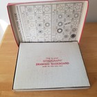 Vintage 1967 Kenner s Spirograph Red Drawing Set  401 Complete Gears Manual Pens