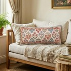 Bilin Gaier Rectangular Linen Throw Pillow Cover 28 x12 -lohi