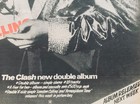 The Clash 1979 Original Poster Advert London Calling Vintage Elvis Presley Punk