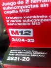 Milwaukee M12 3494-22 Subcompact Brushless 2-tool Kit Drill impact  mvp039555 