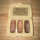 Vintage Coty Sweet Earth Wood Fragrances Sandalwood Amberwood Patchouli Compact