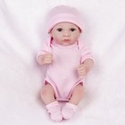 Reborn Baby Dolls 10  Full Body Vinyl Silicone Girl Doll Realistic Newborn Doll