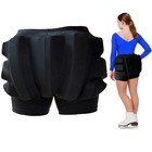 Crs Cross Extra Padded Figure Skating Shorts    crash Butt Pads Hips Tailbone Euc