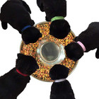 Yudansi Stainless Steel Puppy Weaning Bowls cat Bowls For Food Water multiple Pu