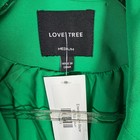 Love Tree Emerald Green Blazer Medium Button Front Tailored Jacket New With Tags