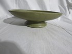Vintage Floraline Green Pottery Oval Planter Vase 486