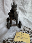 Antique Indian Bronze Horse Toy   19th Century Dhokra Art Figurine