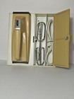 Vintage Hamilton Beach Scovil Model 110 Harvest Gold Mixer Complete Tested Good