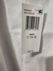 Van Heusen Wrinkle Resistant Regular Fit White Dress Shirt 17 34 35