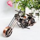Collectible Metal Motorcycle Diecast Model Handmade Motorbike Sculpture Craft