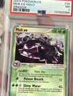 2003 Pokemon Ex Dragon Muk Ex Holo  96 97 Psa 7 Vintage Rare Swirl      Silver