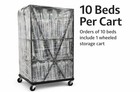 Blaco Heavy Duty Steel Folding Bed W  Mattress 375 Lb Emergency Shelter Cot New