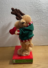 Merrybrite Dan Dee Hop   Bop Reindeer 12 In Animated Sings Rockin Reindeer Video
