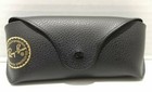 Ray Ban Eyeglasses Sunglasses Optical Black Leather Case And Cloth New 