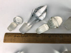 16 Vintage Faceted Crystal Glass Decanter Stoppers