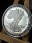 1986-s American Silver Eagle Proof - Ogp    Coa    Box