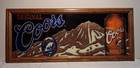 Coors Original Beer Bar Mirror Sign large 37-1 2  X 16  rocky Mountain bottle