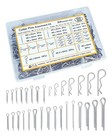 600 Pcs Cotter Pins Assortment Kit - 31 Sizes Stainless Steel Hardware Clips For