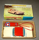 1960 s Ford Thunderbird- Battery Remote Vintage Tin Toy-w Box- Y- Japan- 11  Exc
