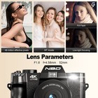 Nbd Digital Camera 4k 48mp 16x  32gb Tf Autofocus Wide Angle   Macro Lens