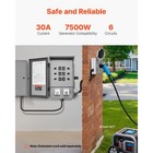 Manual Transfer Switch 30a Generator Transfer Switch Kit Nema 3r 7500w 120 240v