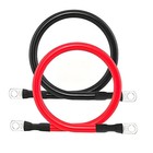 Wattcycle 4awg 11 Inches Battery Inverter Cable Set For Solar Car Houseboat