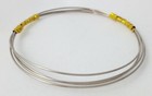 14k Solid White Gold Wire Dead Soft Round 16 18 20 22 24 26 28 30 Gauge