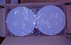  Plastic Tambourines Dance Theatrical 4 Plates  8 Inch Size Lot Of 12 New box