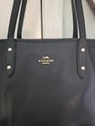 Coach F58846 Crossgrain Leather City Zip Tote In Black