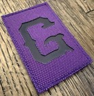Gwa Crew  purple G  Patch