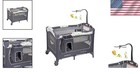 Elegant Nursery Center Playard In Tanzania - Portable With Full-size Bassinet