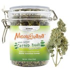 Organic Catnip Buds Jar 21g Whole Blossoms High Potency Hand Harvested Usa
