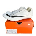 Nike Zoom Rival Sprint Size 8 5 Men s Track Spikes White black Dc8753-100