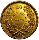  1863  Patriotic Civil War Token F-107 432b  r-7  G Washington Traitors