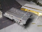 1 72 Handmade Nimitz Aircraft Carrier Deck Helipad A4 Module Finished Model