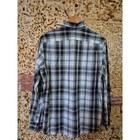 Massimo Dutti Men s M Green Brown Plaid Check Long Sleeve Button Up Shirt