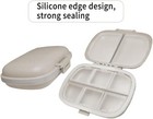 Pill Organizer Container Small Travel Pill Box Daily Pill Case Medicine Holder