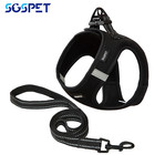 Small Pet Vest Harness Leash Set Walk Outdoor Dog Puppy Cat Soft Mesh Breathable