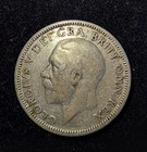 1936 Great Britain Silver Shilling     King George V     50  Silver