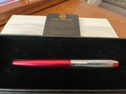 Wahl Eversharp Skyline Red Fountain Pen - Medium Nib - New