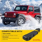 Vrc Steel Gas Fuel Tank Skid Plate For Jeep Wrangler Jk 4-door 2007-2018 Black