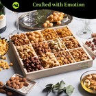 Nut Cravings Gourmet Collection For Holiday Christmas Mixed 12 Nuts Gift Basket