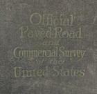 Official Paved Road   Commercial Survey Of United States National Map Book  Nice