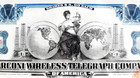 1913 Marconi Wireless Telegraph Stock Certificate   Aboard Titanic   Carpathia