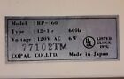 Copal Flip Clock Alarm Rp-160 White  1970s 