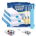 10 Pack Space Saver Extra Large Vacuum Seal Storage Bag Ziplock Organizer Bag