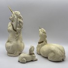 Windstone Editions Pena 1989   1990 Unicorn Family Lot Of 3 Hollywood - Read