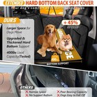 Back Seat Extender For Dogs-large Space  Dog Car Seat Cover Hard Bottom