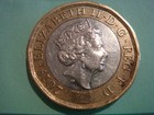 2019 Queen Elizabeth Ii One Pound Bimetallic Coin